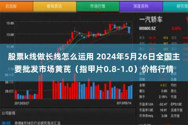 股票k线做长线怎么运用 2024年5月26日全国主要批发市场黄芪（指甲片0.8-1.0）价格行情